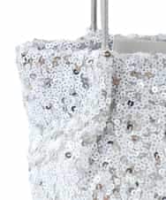 BPCGA51130 MK MICHEL KLEIN BAG(MK ミッシェルクラン バッグ) [2WAY]スパンコールデザインミニバッグ ネイビー