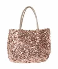 BPCGA51130 MK MICHEL KLEIN BAG(MK ミッシェルクラン バッグ) [2WAY]スパンコールデザインミニバッグ ベージュ