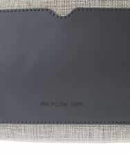 BPCGA52120 MK MICHEL KLEIN BAG(MK ミッシェルクラン バッグ) リネン混ジョイントデザインショルダーバッグ ブラウン