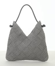 BPCGA53120 MK MICHEL KLEIN BAG(MK ミッシェルクラン バッグ) ワンショルダーメッシュバッグ ダークグレー