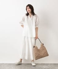 BPCGA53120 MK MICHEL KLEIN BAG(MK ミッシェルクラン バッグ) ワンショルダーメッシュバッグ ダークグレー