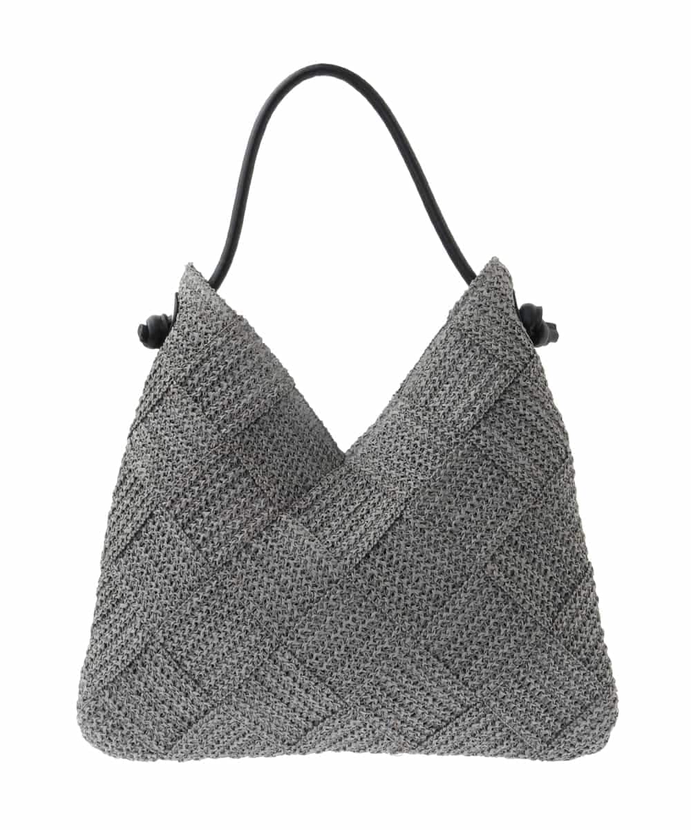 BPCGA53120 MK MICHEL KLEIN BAG(MK ミッシェルクラン バッグ) ワンショルダーメッシュバッグ ダークグレー