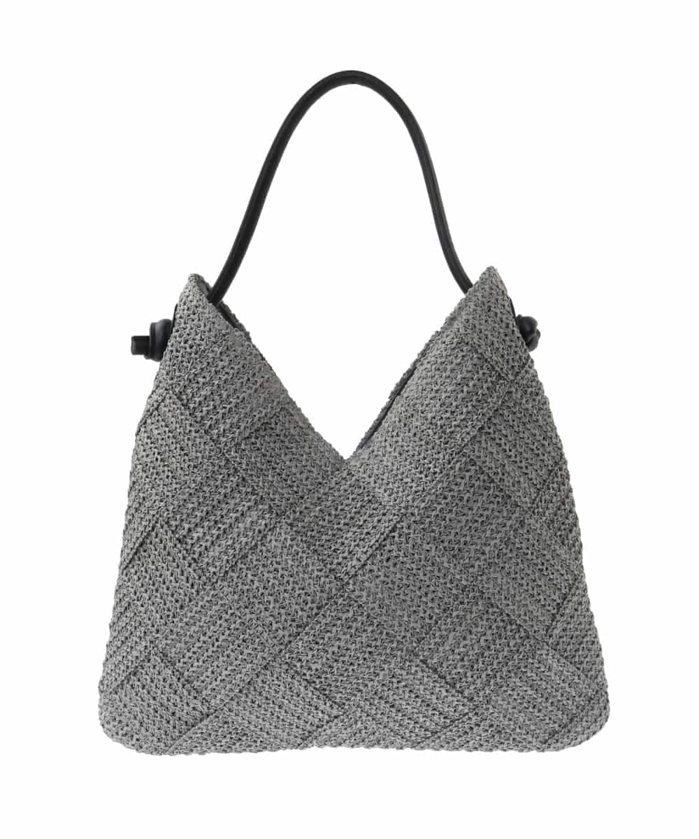 BPCGA53120 MK MICHEL KLEIN BAG(MK ミッシェルクラン バッグ) ワンショルダーメッシュバッグ ダークグレー