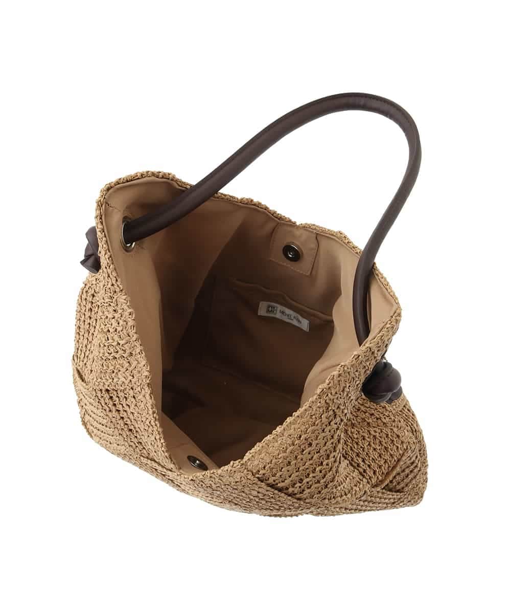 BPCGA53120 MK MICHEL KLEIN BAG(MK ミッシェルクラン バッグ) ワンショルダーメッシュバッグ ダークグレー