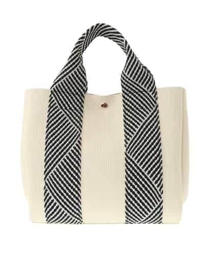 BPCGA54150 MK MICHEL KLEIN BAG [2WAY/インナーバッグ付き]ラメアクセントメッシュ風デザイントート