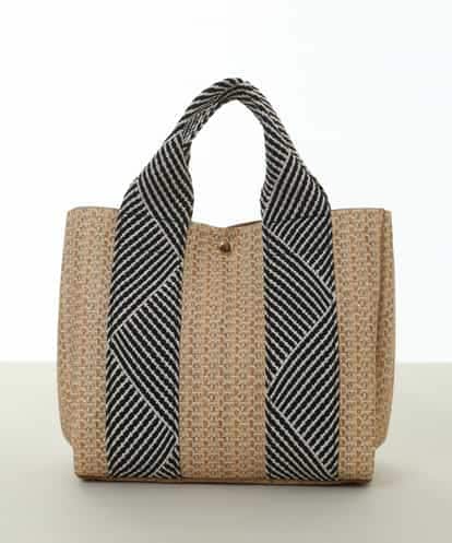 BPCGA54150 MK MICHEL KLEIN BAG [2WAY/インナーバッグ付き]ラメアクセントメッシュ風デザイントート