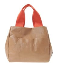 BPCGA61150 MK MICHEL KLEIN BAG(MK ミッシェルクラン バッグ) [2WAY]バイカラーコーティングキャンバストート グレー×ピンク