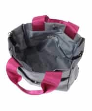 BPCGA61150 MK MICHEL KLEIN BAG(MK ミッシェルクラン バッグ) [2WAY]バイカラーコーティングキャンバストート グレー×ピンク