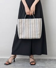 BPCGA62130 MK MICHEL KLEIN BAG(MK ミッシェルクラン バッグ) マルチカラーサマートートバッグ グレー