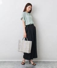 BPCGA62130 MK MICHEL KLEIN BAG(MK ミッシェルクラン バッグ) マルチカラーサマートートバッグ グレー