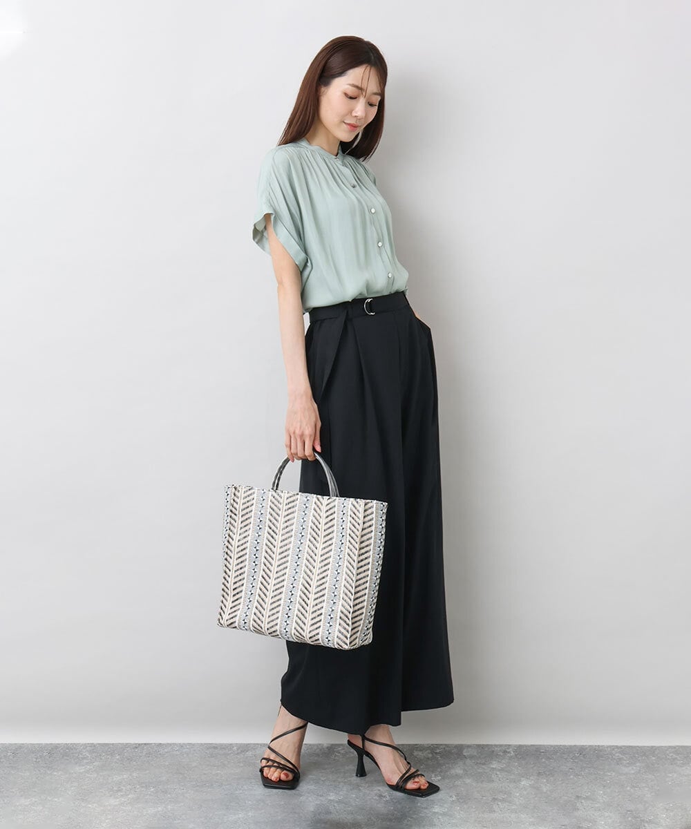 BPCGA62130 MK MICHEL KLEIN BAG(MK ミッシェルクラン バッグ) マルチカラーサマートートバッグ グレー