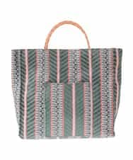 BPCGA62130 MK MICHEL KLEIN BAG(MK ミッシェルクラン バッグ) マルチカラーサマートートバッグ カーキ