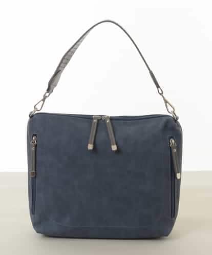 BPCGA63140 MK MICHEL KLEIN BAG [2WAY]パンチングハンドルサイドファスナーバッグ