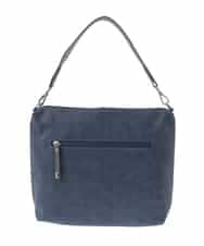 BPCGA63140 MK MICHEL KLEIN BAG(MK ミッシェルクラン バッグ) [2WAY]パンチングハンドルサイドファスナーバッグ ネイビー