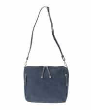 BPCGA63140 MK MICHEL KLEIN BAG(MK ミッシェルクラン バッグ) [2WAY]パンチングハンドルサイドファスナーバッグ ネイビー