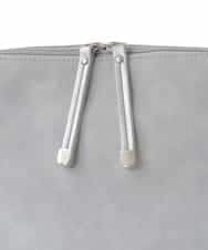 BPCGA63140 MK MICHEL KLEIN BAG(MK ミッシェルクラン バッグ) [2WAY]パンチングハンドルサイドファスナーバッグ ネイビー