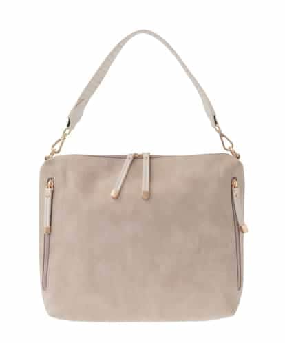 BPCGA63140 MK MICHEL KLEIN BAG [2WAY]パンチングハンドルサイドファスナーバッグ