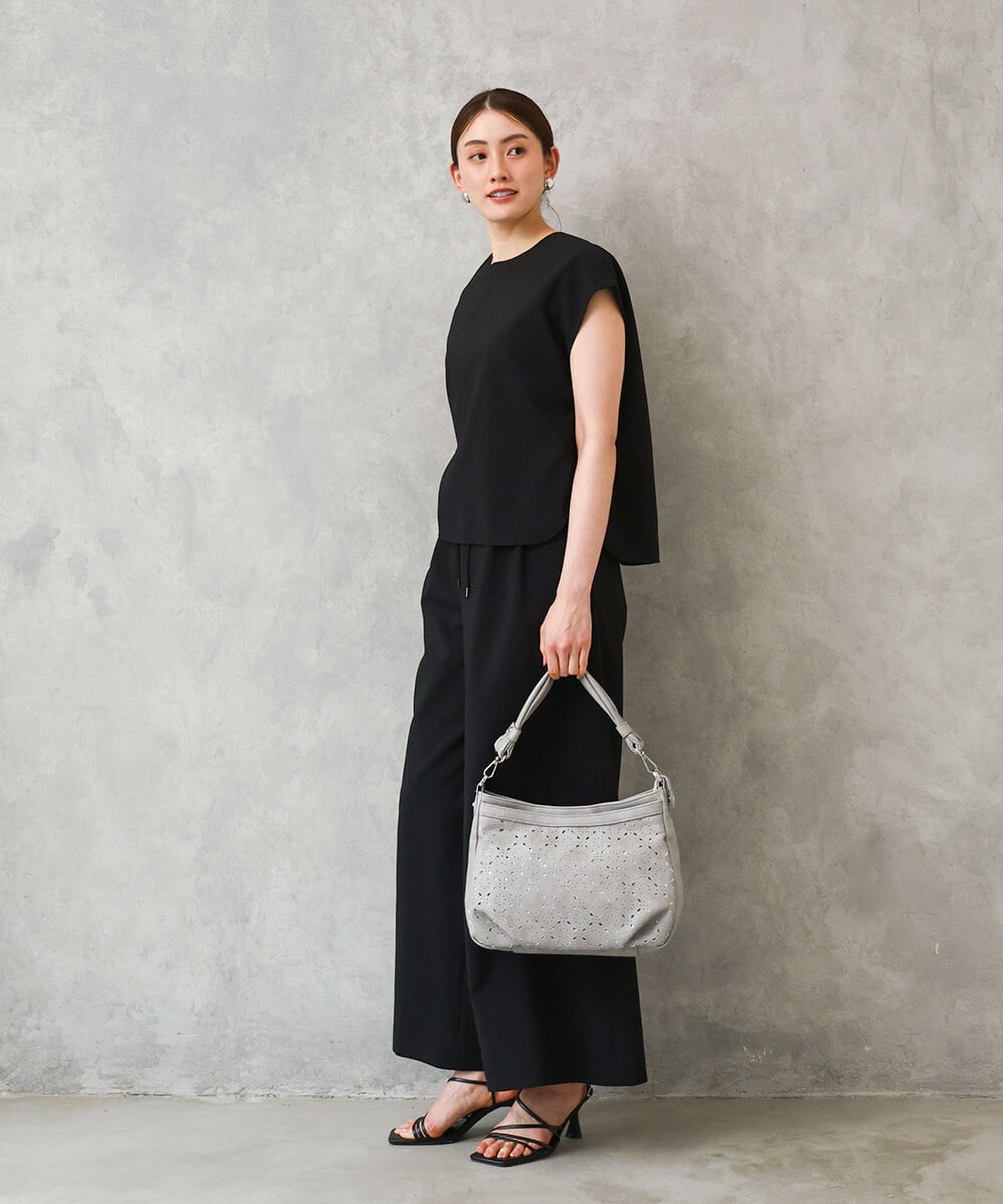 BPCGD30150 MK MICHEL KLEIN BAG(MK ミッシェルクラン バッグ) [2WAY]パンチングレイヤーデザインバッグ イエロー