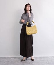 BPCGD30150 MK MICHEL KLEIN BAG(MK ミッシェルクラン バッグ) [2WAY]パンチングレイヤーデザインバッグ イエロー