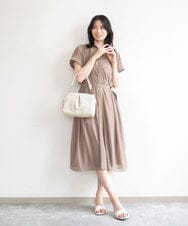 BPCGD31160 MK MICHEL KLEIN BAG(MK ミッシェルクラン バッグ) [2WAY]編み柄デザインワンハンドルバッグ ブラウン