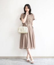 BPCGD31160 MK MICHEL KLEIN BAG(MK ミッシェルクラン バッグ) [2WAY]編み柄デザインワンハンドルバッグ ブラウン