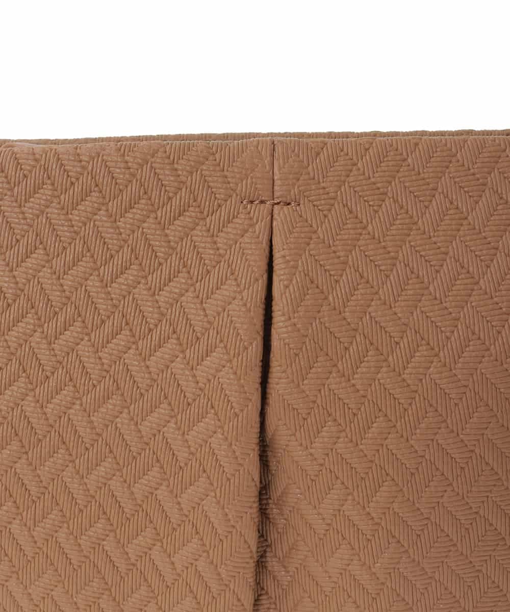 BPCGD31160 MK MICHEL KLEIN BAG(MK ミッシェルクラン バッグ) [2WAY]編み柄デザインワンハンドルバッグ ブラウン