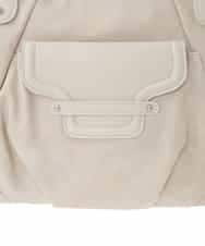 BPCGD33160 MK MICHEL KLEIN BAG(MK ミッシェルクラン バッグ) [2WAY]フラップポケットデザイントートバッグ パープル