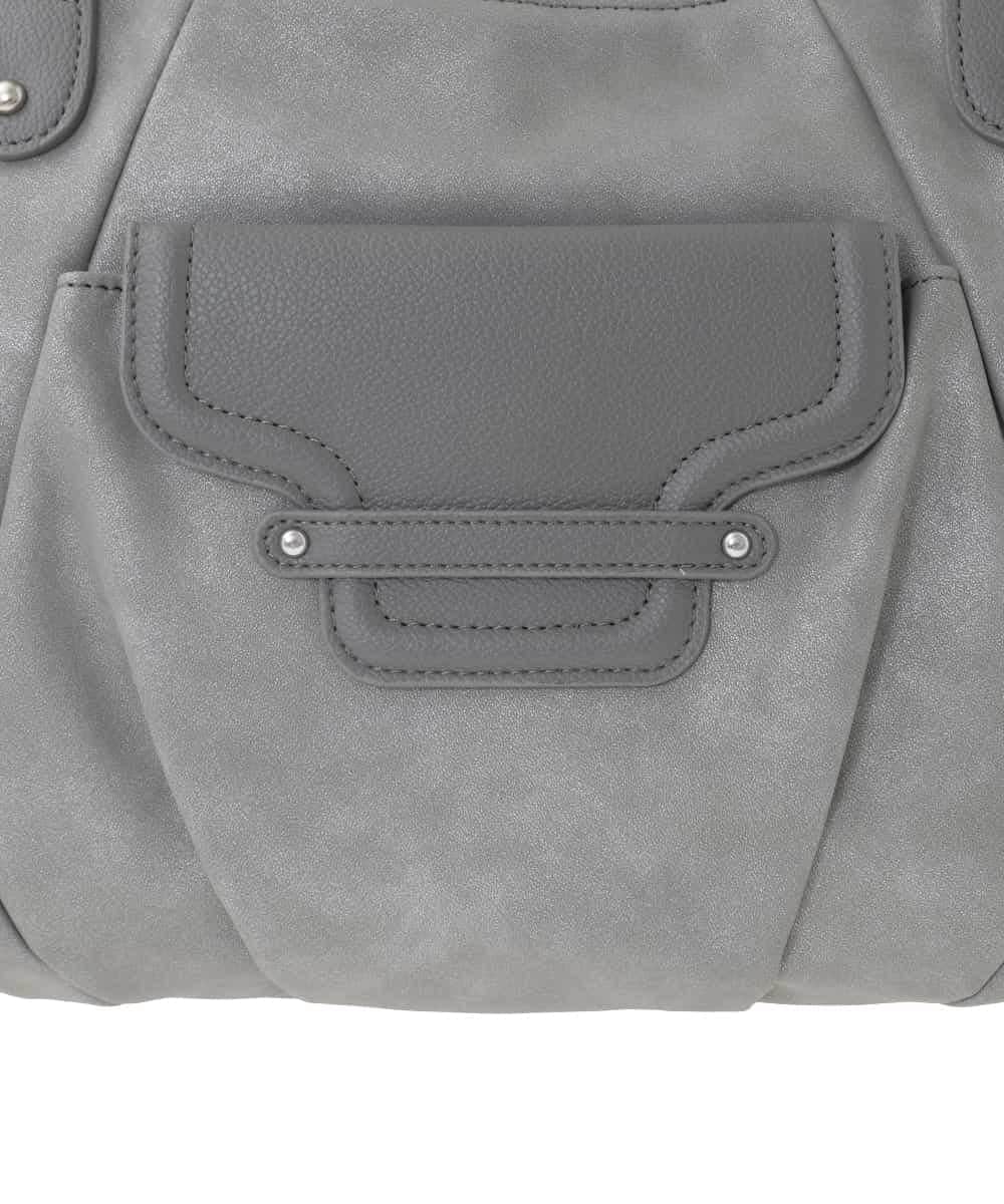 BPCGD33160 MK MICHEL KLEIN BAG(MK ミッシェルクラン バッグ) [2WAY]フラップポケットデザイントートバッグ パープル