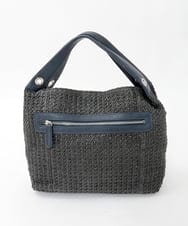 BPCGD41160 MK MICHEL KLEIN BAG(MK ミッシェルクラン バッグ) [2WAY]サイドファスナーコンパクトメッシュトートバッグ ブラック