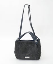 BPCGD41160 MK MICHEL KLEIN BAG(MK ミッシェルクラン バッグ) [2WAY]サイドファスナーコンパクトメッシュトートバッグ ブラック