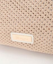 BPCGD41160 MK MICHEL KLEIN BAG(MK ミッシェルクラン バッグ) [2WAY]サイドファスナーコンパクトメッシュトートバッグ ブラック