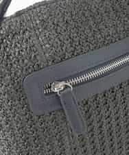 BPCGD41160 MK MICHEL KLEIN BAG(MK ミッシェルクラン バッグ) 【2WAY】サイドファスナーコンパクトメッシュトートバッグ ブラック