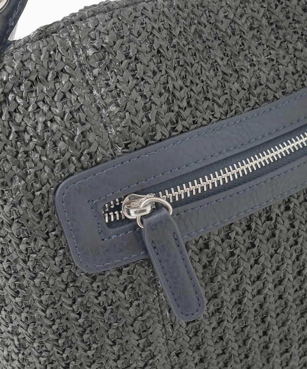 BPCGD41160 MK MICHEL KLEIN BAG(MK ミッシェルクラン バッグ) 【2WAY】サイドファスナーコンパクトメッシュトートバッグ ブラック