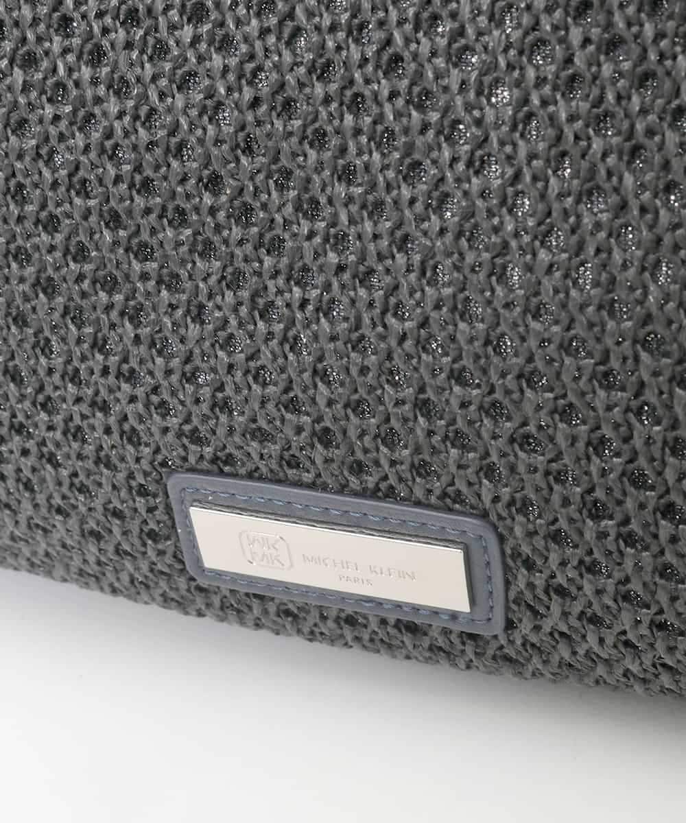 BPCGD41160 MK MICHEL KLEIN BAG(MK ミッシェルクラン バッグ) 【2WAY】サイドファスナーコンパクトメッシュトートバッグ ブラック