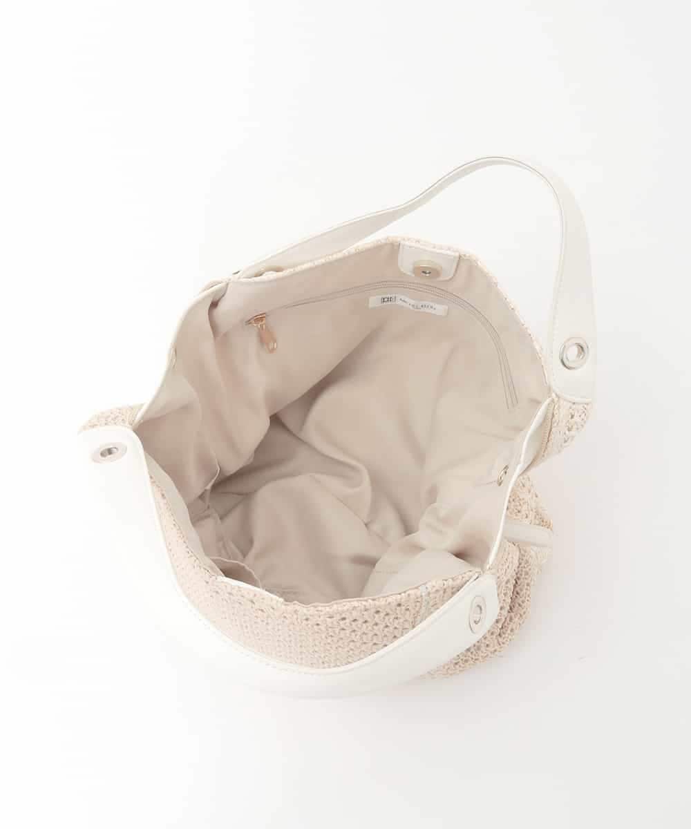 BPCGD41160 MK MICHEL KLEIN BAG(MK ミッシェルクラン バッグ) 【2WAY】サイドファスナーコンパクトメッシュトートバッグ ブラック