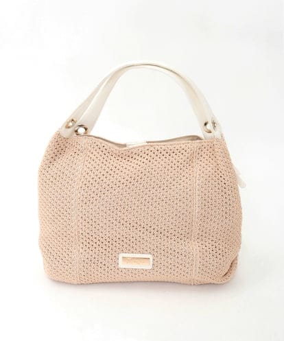 BPCGD42170 MK MICHEL KLEIN BAG サイドファスナーメッシュデザイントートバッグ