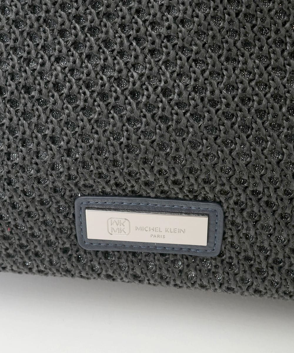 BPCGD42170 MK MICHEL KLEIN BAG(MK ミッシェルクラン バッグ) サイドファスナーメッシュデザイントートバッグ ベージュ