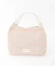 BPCGD42170 MK MICHEL KLEIN BAG(MK ミッシェルクラン バッグ) サイドファスナーメッシュデザイントートバッグ ベージュ