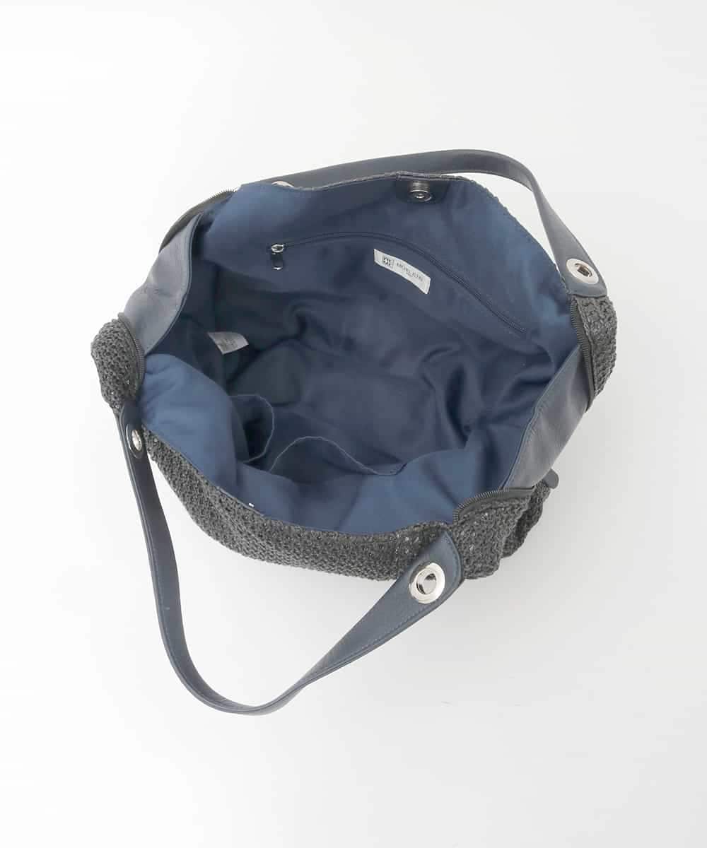 BPCGD42170 MK MICHEL KLEIN BAG(MK ミッシェルクラン バッグ) サイドファスナーメッシュデザイントートバッグ ベージュ