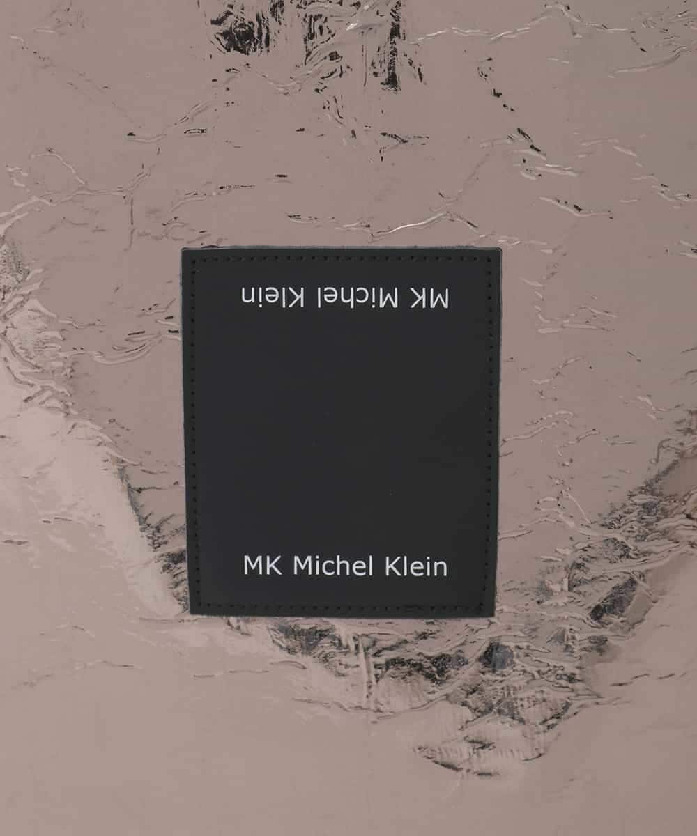 BPCGD43130 MK MICHEL KLEIN BAG(MK ミッシェルクラン バッグ) [軽量/A4収納可]合成皮革シンプルロゴトートバッグ ガンメタ