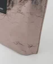 BPCGD43130 MK MICHEL KLEIN BAG(MK ミッシェルクラン バッグ) [軽量/A4収納可]合成皮革シンプルロゴトートバッグ ガンメタ