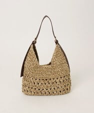 BPCGD51150 MK MICHEL KLEIN BAG(MK ミッシェルクラン バッグ) ワンハンドルメッシュペーパーバッグ ベージュ