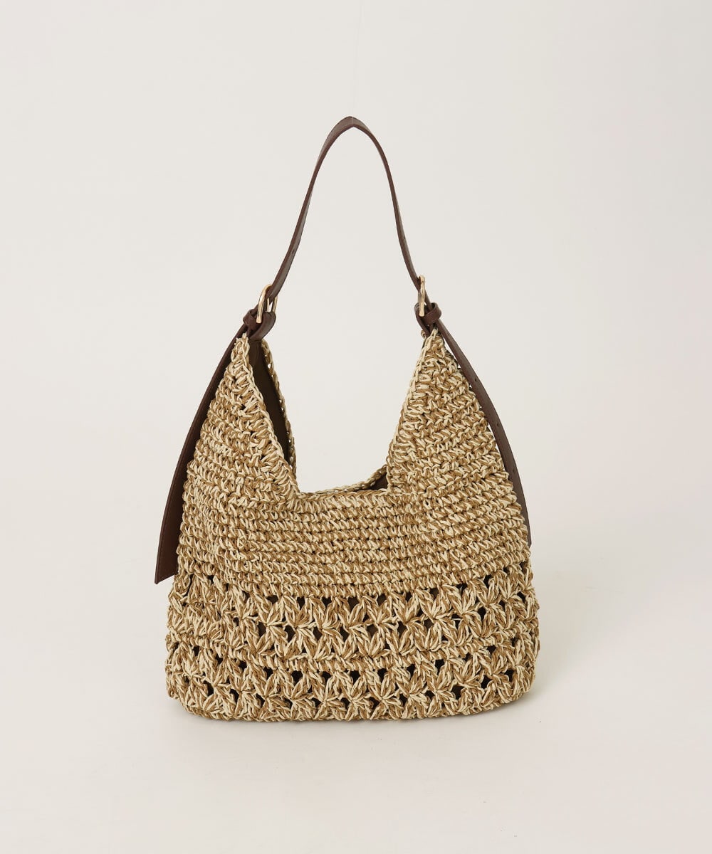 BPCGD51150 MK MICHEL KLEIN BAG(MK ミッシェルクラン バッグ) ワンハンドルメッシュペーパーバッグ ベージュ