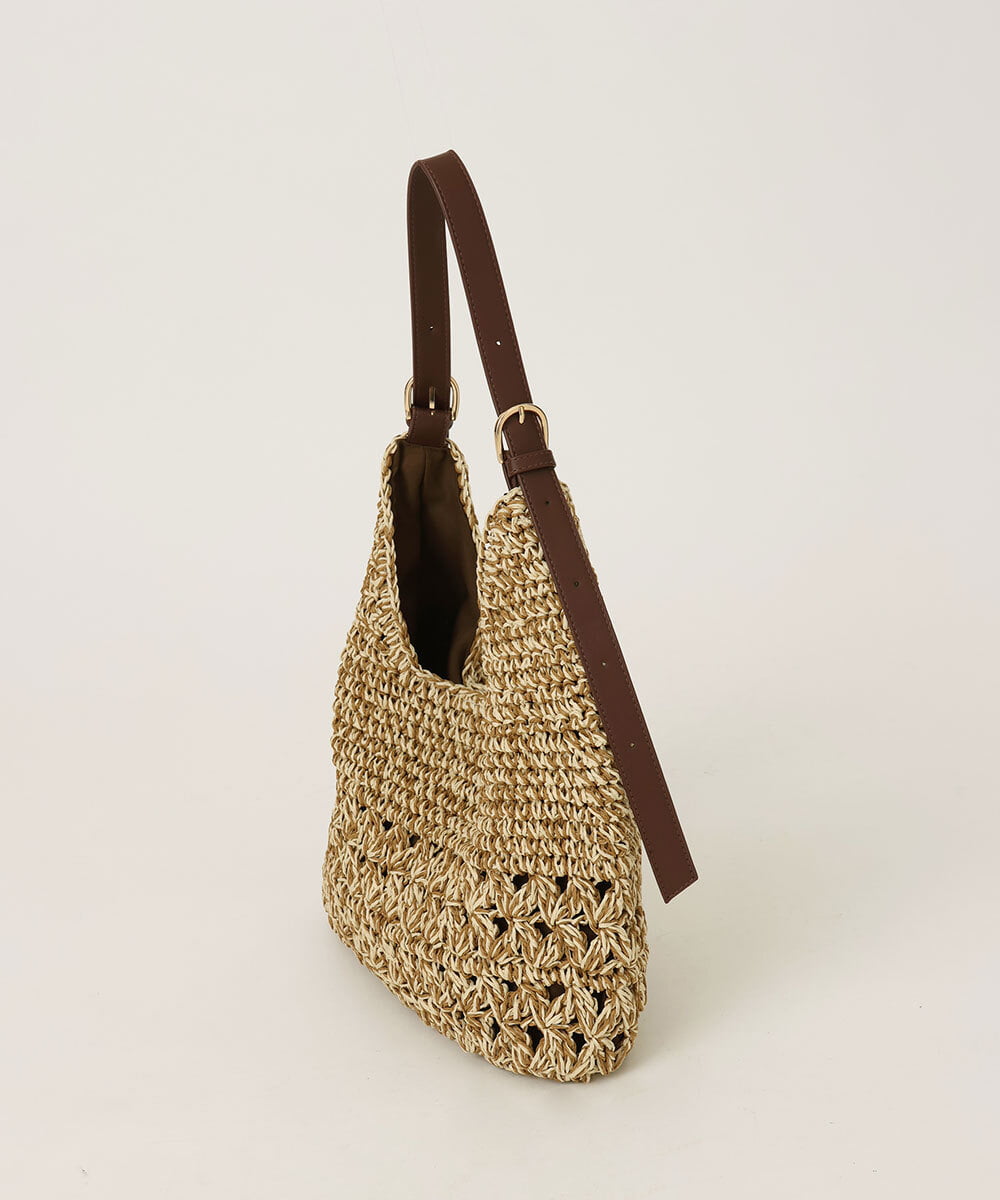 BPCGD51150 MK MICHEL KLEIN BAG(MK ミッシェルクラン バッグ) ワンハンドルメッシュペーパーバッグ ベージュ