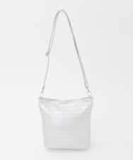 BPCGD52140 MK MICHEL KLEIN BAG(MK ミッシェルクラン バッグ) [2WAY/軽量]スタッズワンハンドルバッグ シルバー