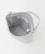 BPCGD52140 MK MICHEL KLEIN BAG(MK ミッシェルクラン バッグ) [2WAY/軽量]スタッズワンハンドルバッグ シルバー