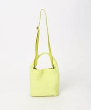 BPCGD54160 MK MICHEL KLEIN BAG(MK ミッシェルクラン バッグ) [2WAY]バケツデザインメッシュバッグ イエロー
