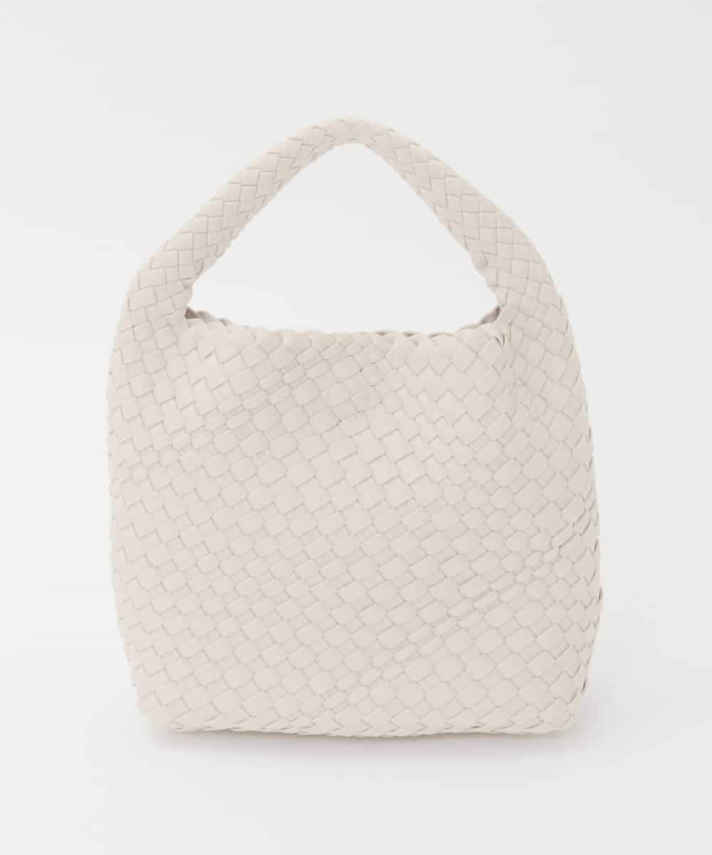 BPCGD54160 MK MICHEL KLEIN BAG(MK ミッシェルクラン バッグ) [2WAY/500g以下の軽量]バケツデザインメッシュバッグ オフホワイト