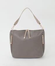BPCGD62140 MK MICHEL KLEIN BAG(MK ミッシェルクラン バッグ) [2WAY]合成皮革パンチングワンショルダースクエアバッグ ブラウン