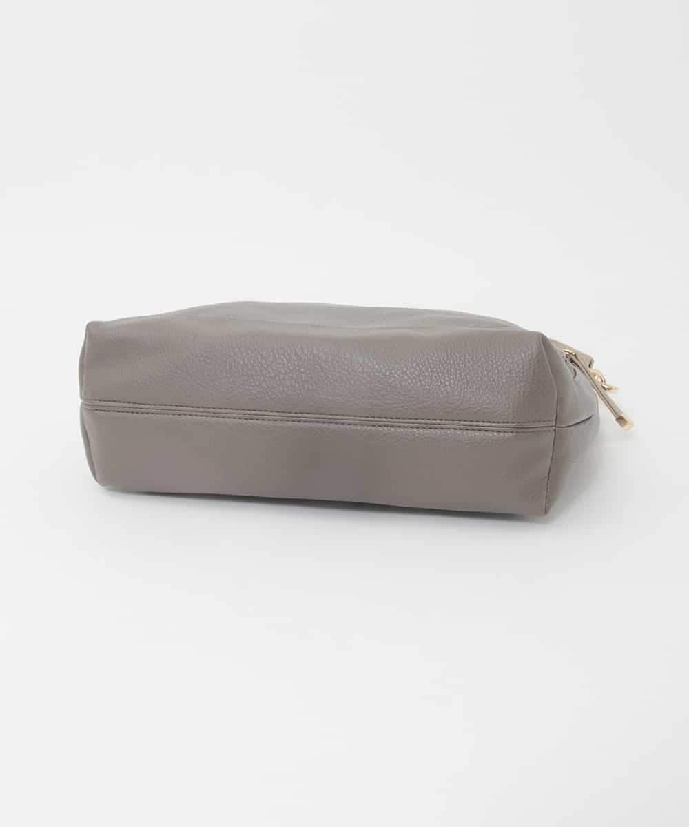 BPCGD62140 MK MICHEL KLEIN BAG(MK ミッシェルクラン バッグ) [2WAY]合成皮革パンチングワンショルダースクエアバッグ ブラウン
